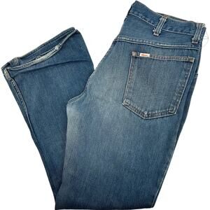 VTG 60s 70s men's OshKosh B'Gosh flared bell bottom cowboy western hippie jeans